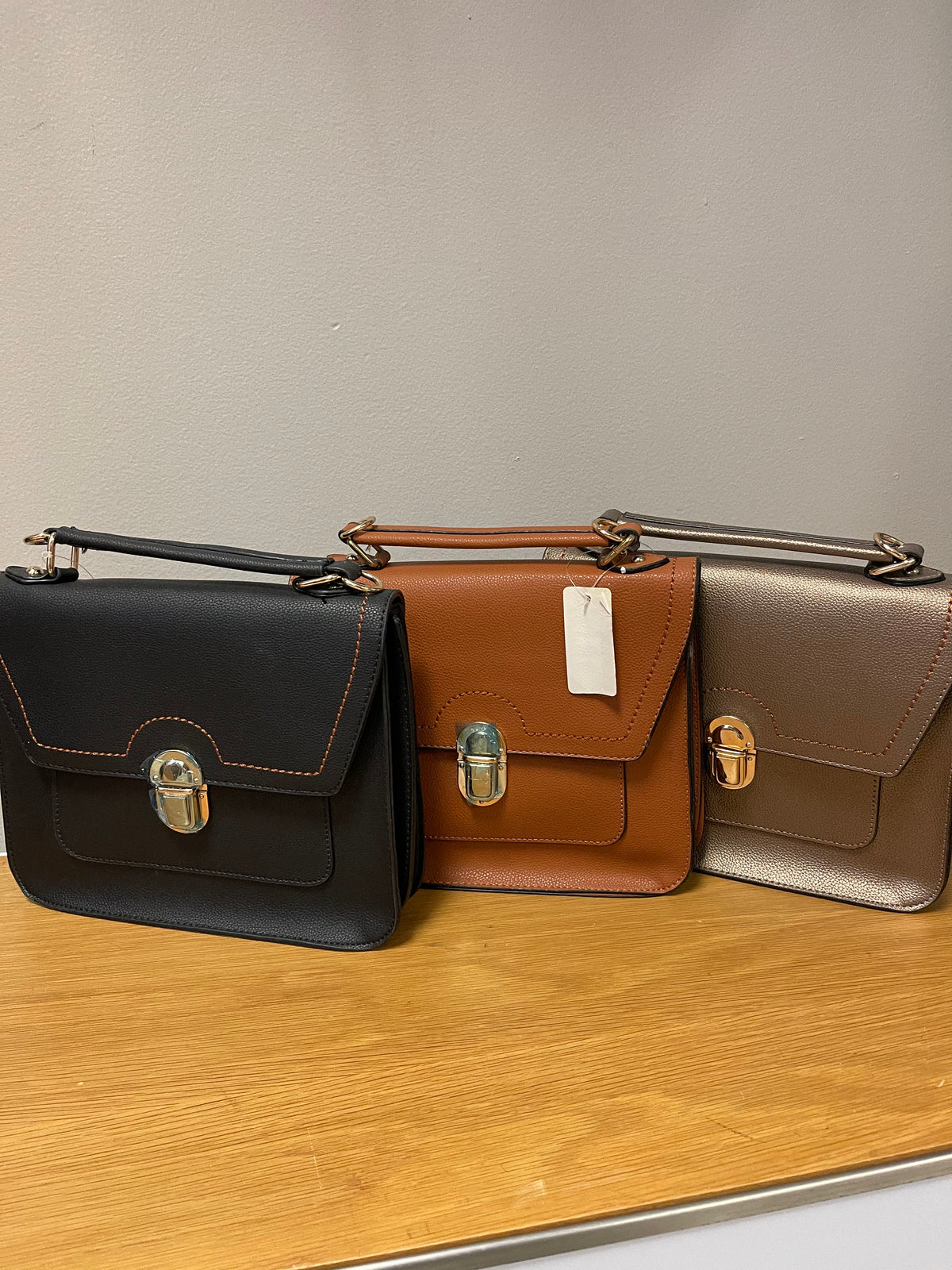 Small briefcase handbag