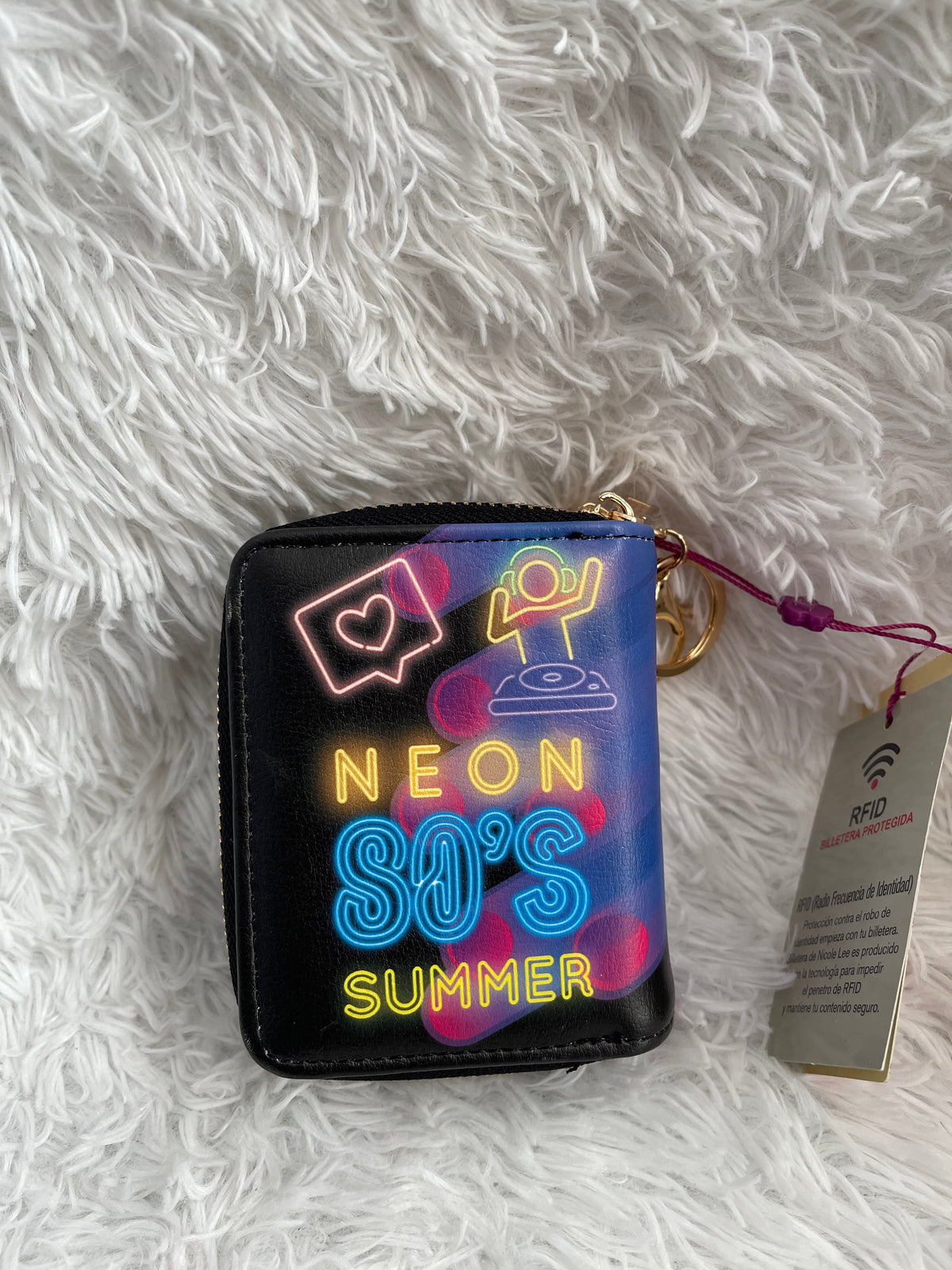 Nicole L keychain wallet