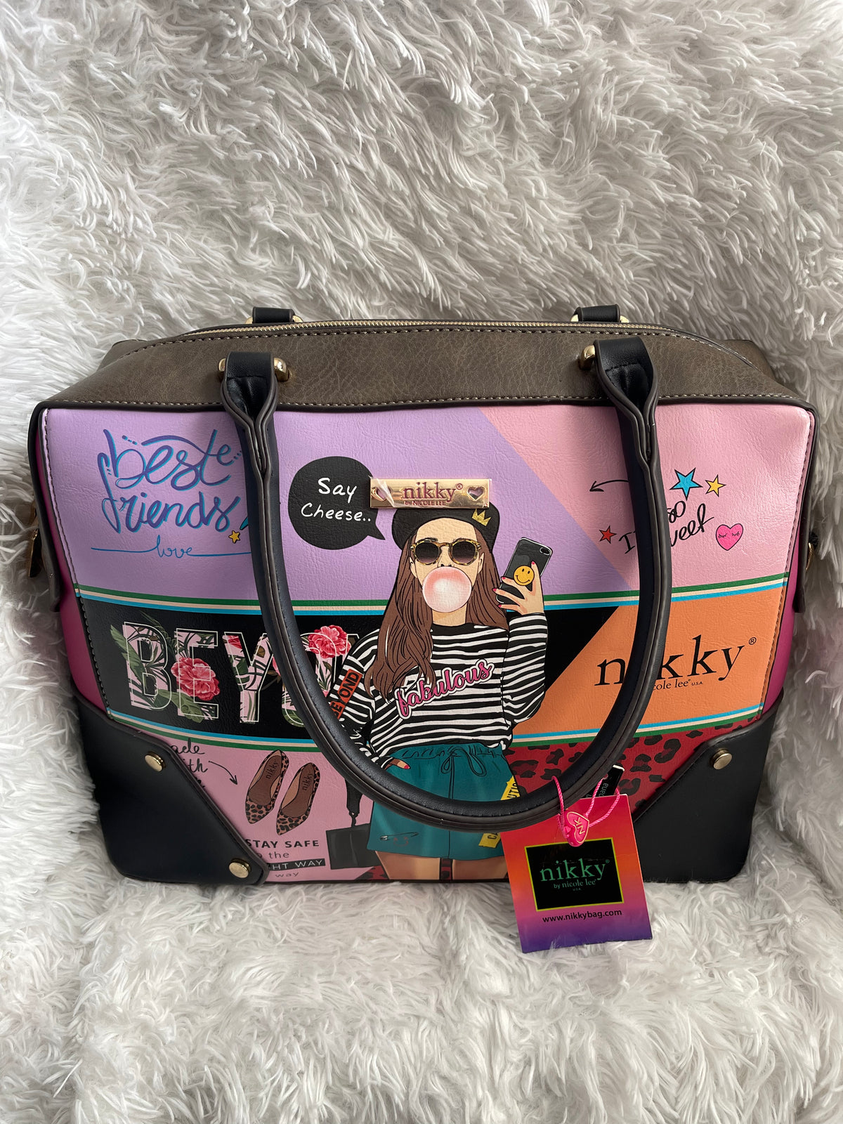 Nicole Lee satchel large bag